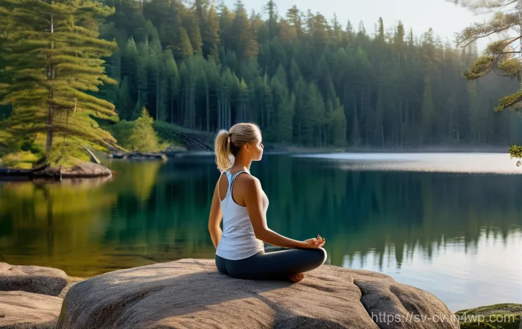 생체 반응 자기 조절법과 심리적 지원 시스템 - **Prompt for Biofeedback: The Mind-Body Connection**
    "A person in their late 20s to early 30s, d...