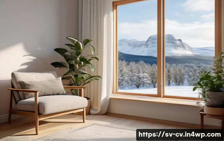 생체 반응 자기 조절법의 효과를 높이는 팁 - A serene Scandinavian living room scene featuring a cozy relaxation corner designed for mindfulness ...